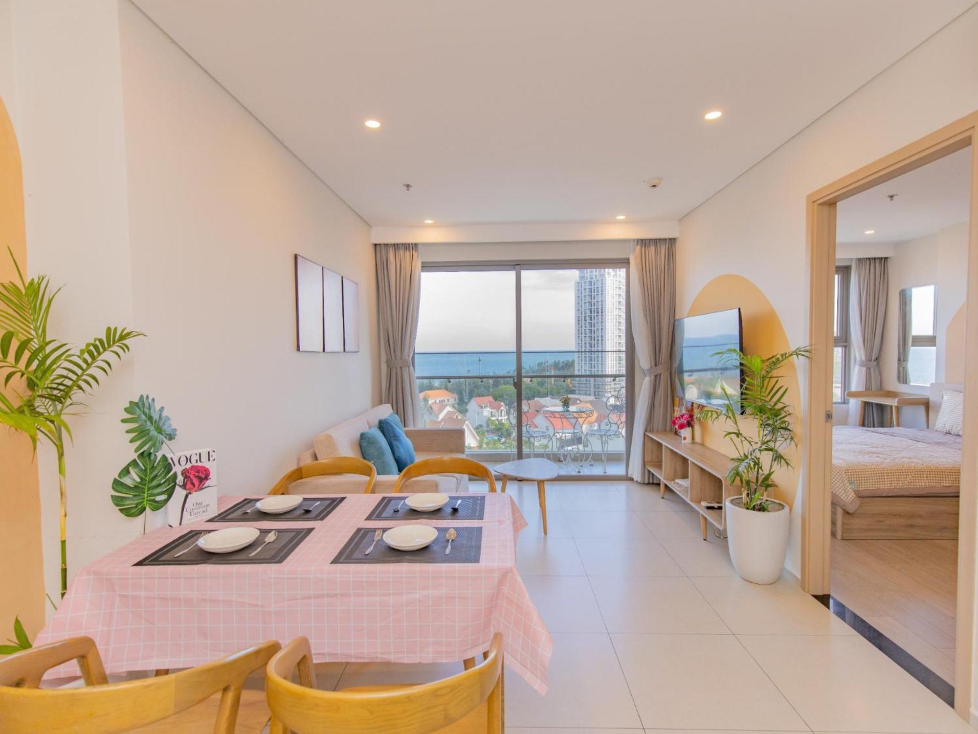 Chou'Ka The Song Balcony Condotel Vung Tau Chambre photo