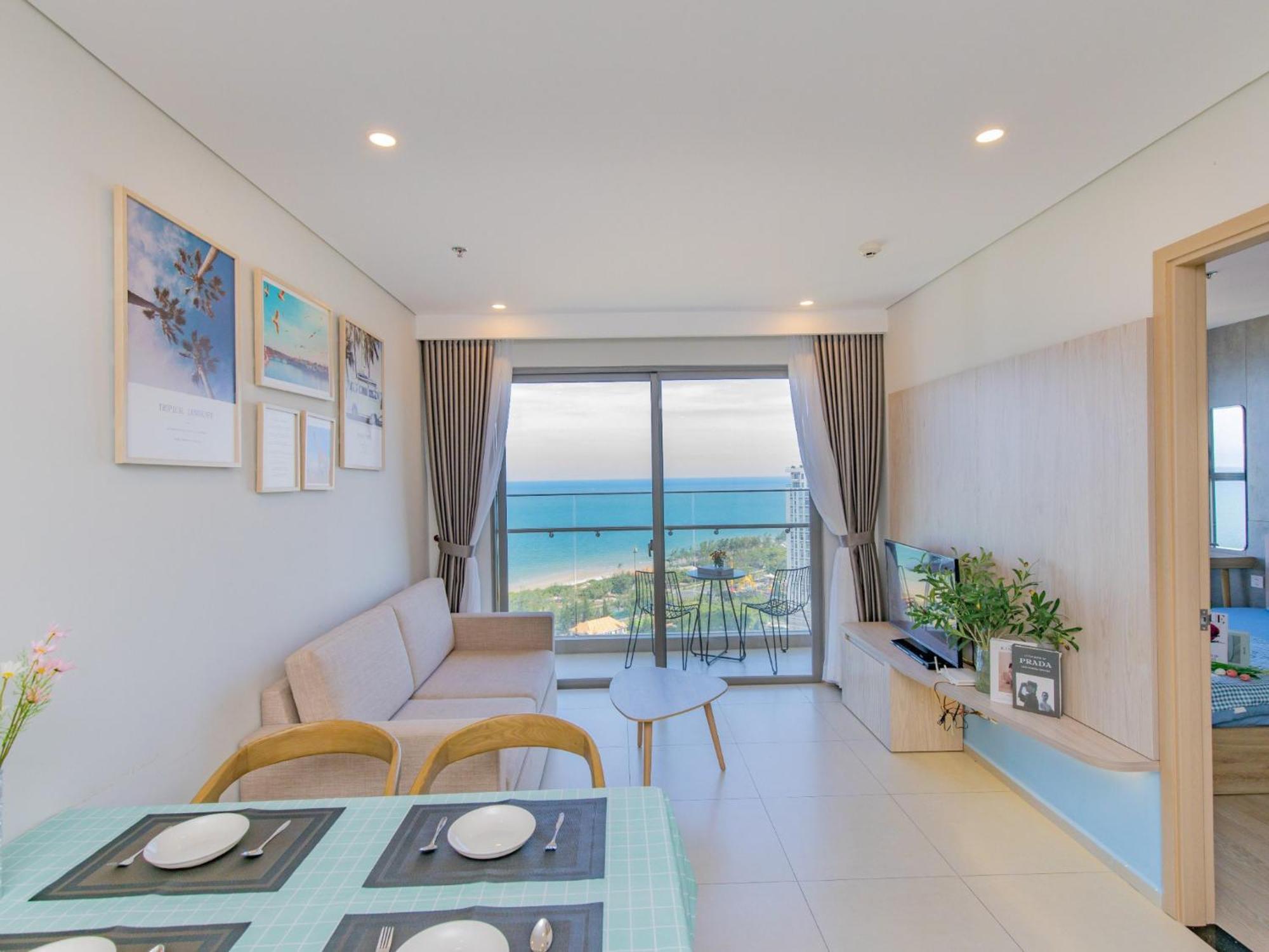 Chou'Ka The Song Balcony Condotel Vung Tau Chambre photo