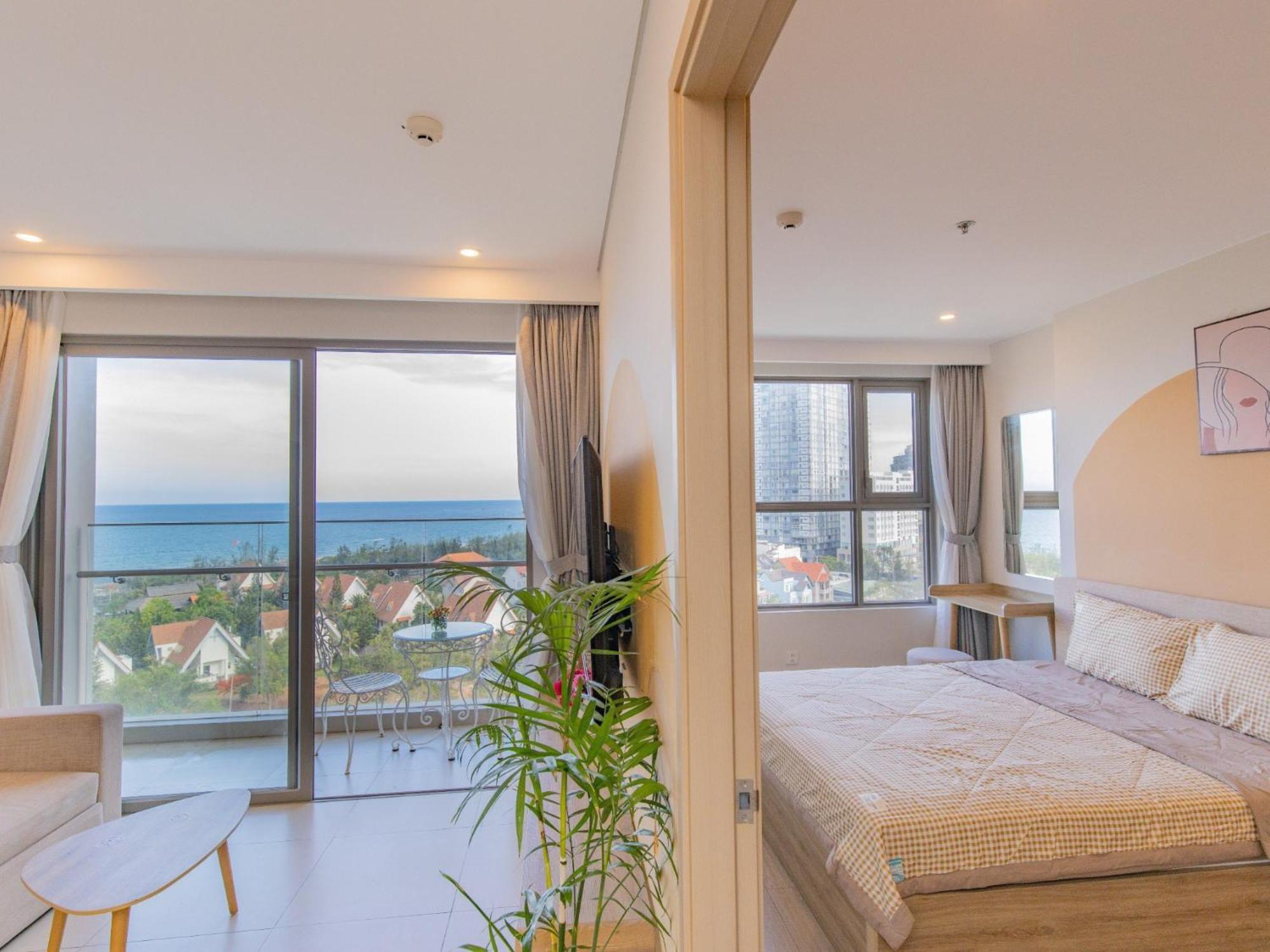 Chou'Ka The Song Balcony Condotel Vung Tau Chambre photo